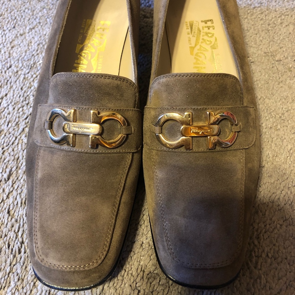 Ferragamo Heel Moccasin